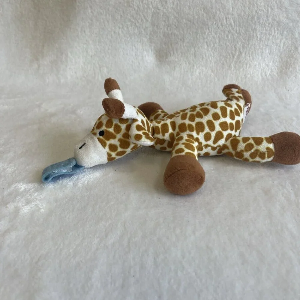 Cenbei Pacifier Binky Binkey BROWN GIRAFFE‎ Babies 0-6 months Plush